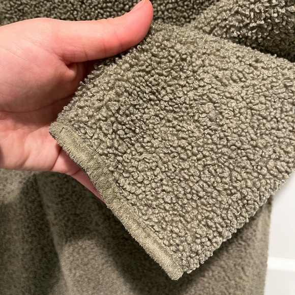 Joie Longline Hooded Fleece Cardigan Sweatshirt Jacket - Picture 5 of 13